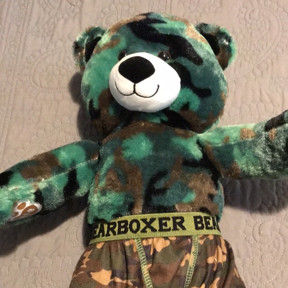 Build a bear camouflage bear with boxers - Picture 2 of 4